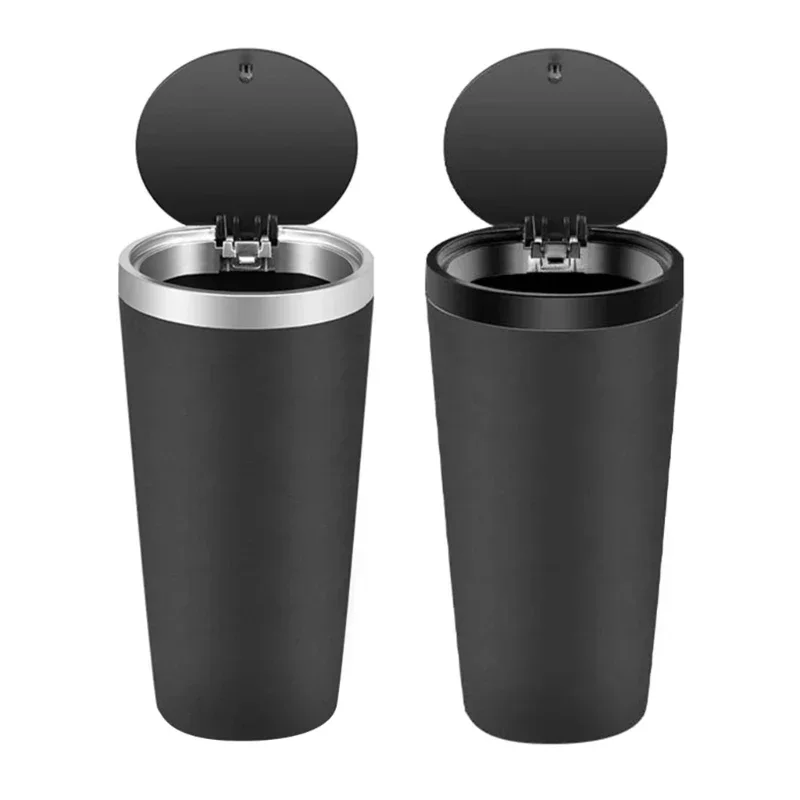 ถังขยะในรถยนต์ขนาดเล็ก กันรั่ว - Waterproof Car Trash Can With Lid บทวิจารณ์และราคา