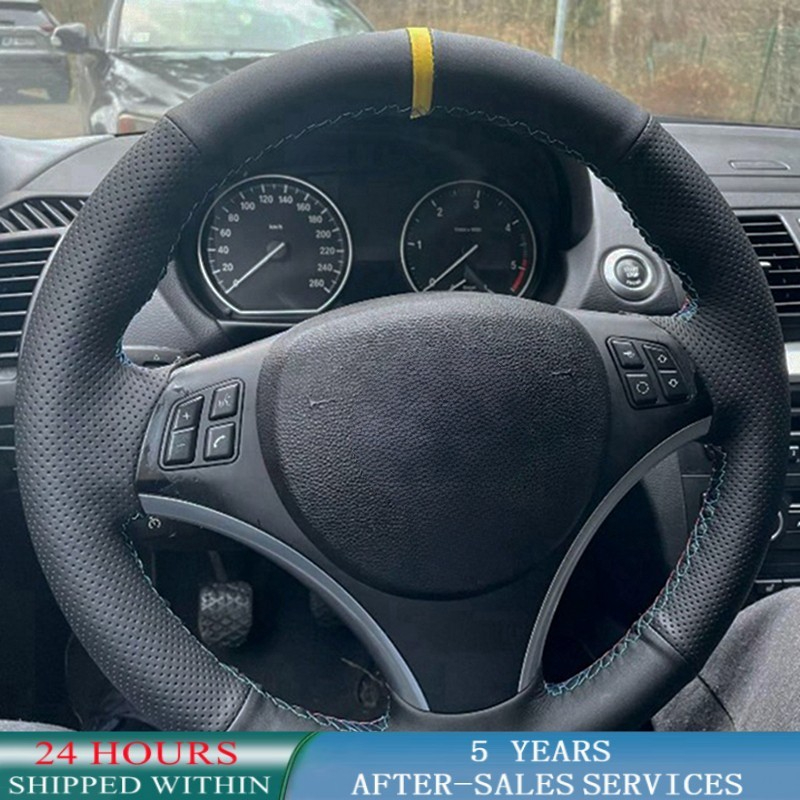 ที่กำหนดเองพวงมาลัยรถยนต์ Anti - Car Steering Wheel Cover Anti Slip Breathable บทวิจารณ์และราคา