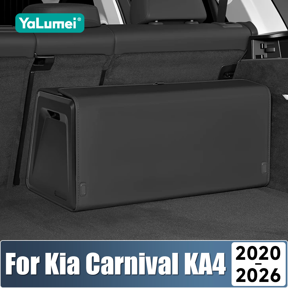 สำหรับ Kia Carnival Sedona KA4 - Car Trunk Organizer Foldable Storage Box บทวิจารณ์และราคา
