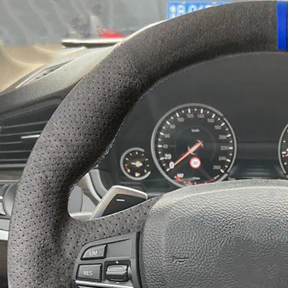ที่ปิดพวงมาลัยรถยนต์หนังนิ่มกั - Car Steering Wheel Cover Anti Slip Breathable บทวิจารณ์และราคา