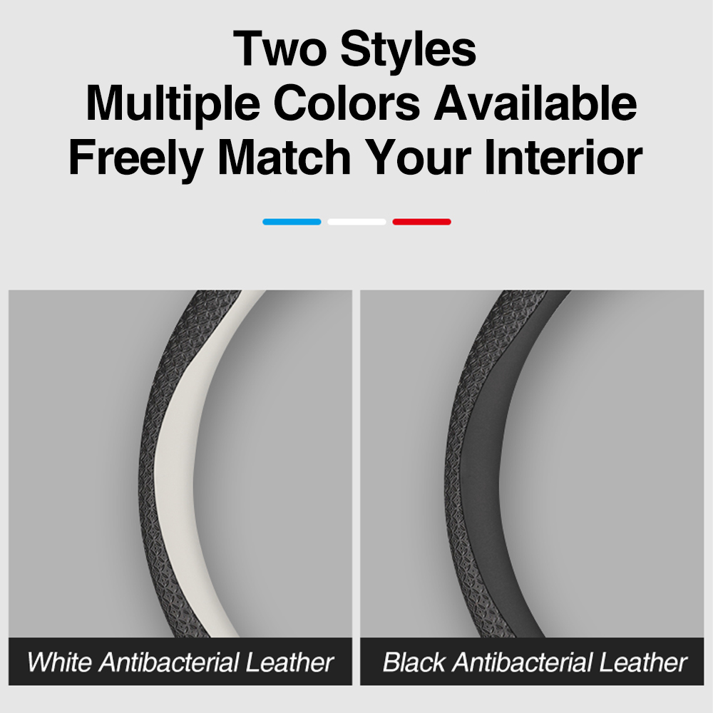 Heenvn ปลอกหุ้มพวงมาลัยรถยนต์ห - Car Steering Wheel Cover Anti Slip Breathable บทวิจารณ์และราคา